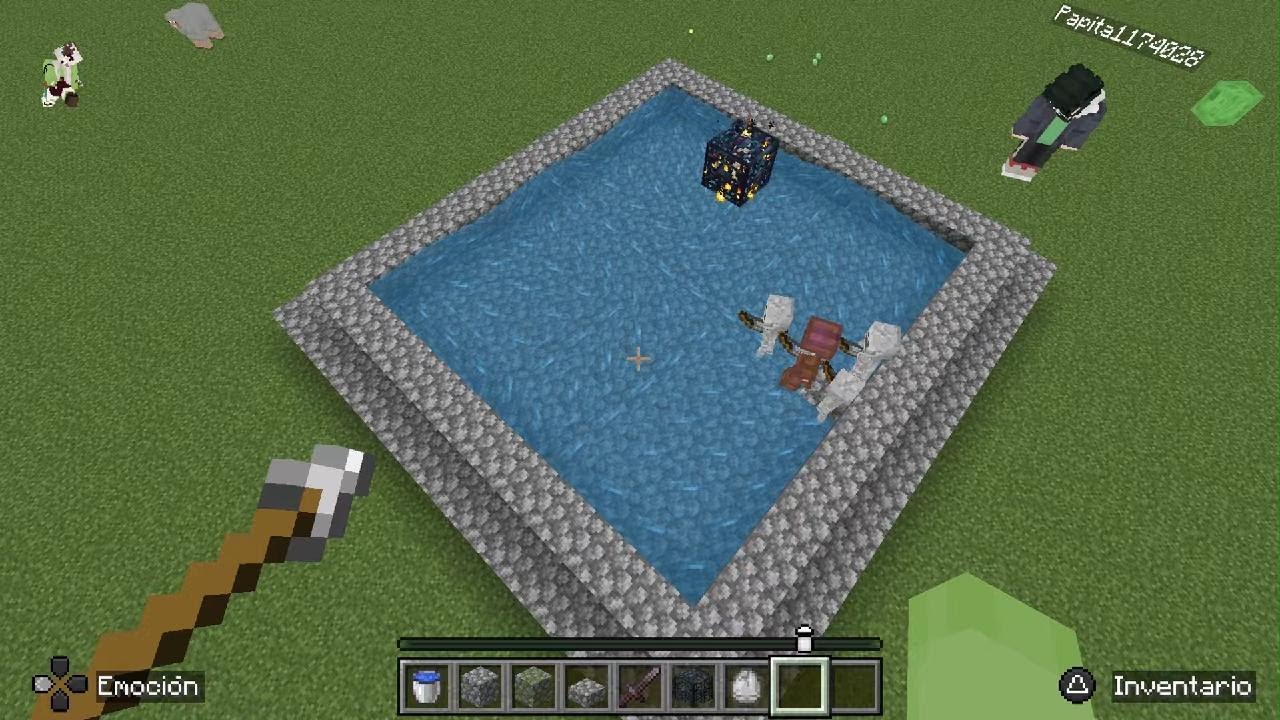 Minecraft como aser una granja de xp