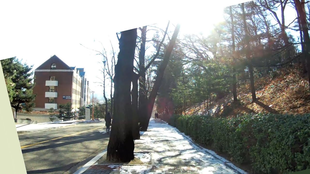 Yonsei University (연세대학교 후문 )→( 이화여대 ) Ewha Womans University