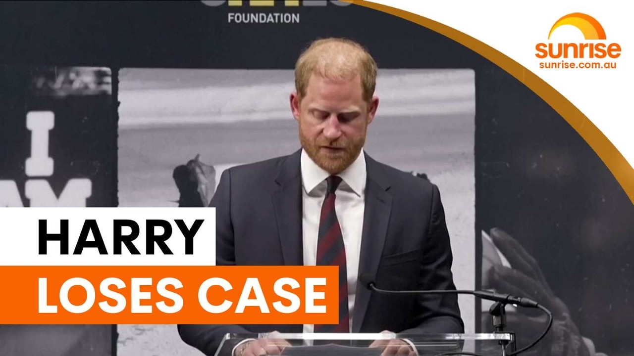 Prince Harry loses High Court privacy case | Sunrise