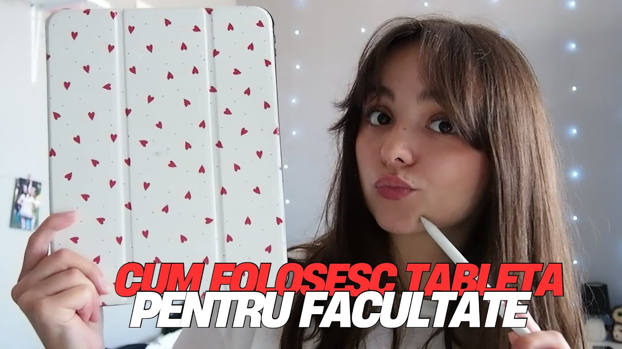 Cum folosesc tableta pentru facultate | Notițe, învățat & organizare | Ale