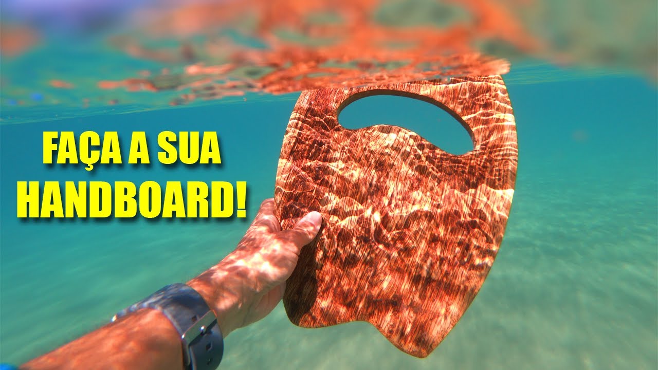 [48] Como fazer Handboard / Handplane ( DIY Prancha de Mão para Bodysurf )?