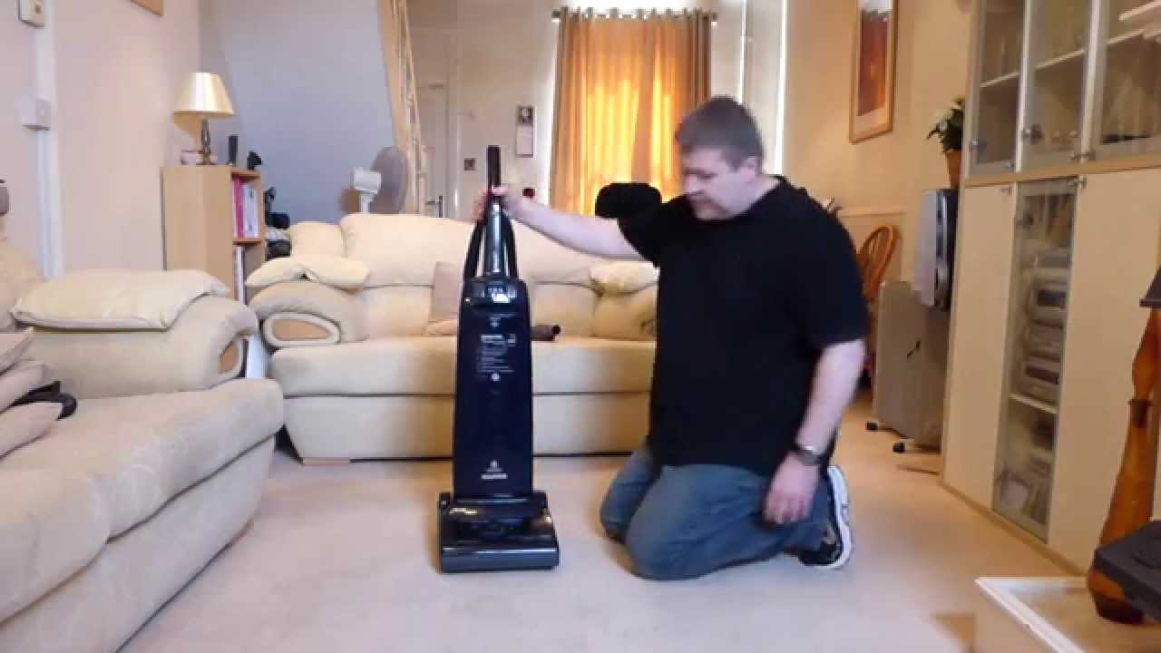 Hoover Turbopower 2 U2812 (1994) Vintage Bagged Vacuum Cleaner - Review / Demo