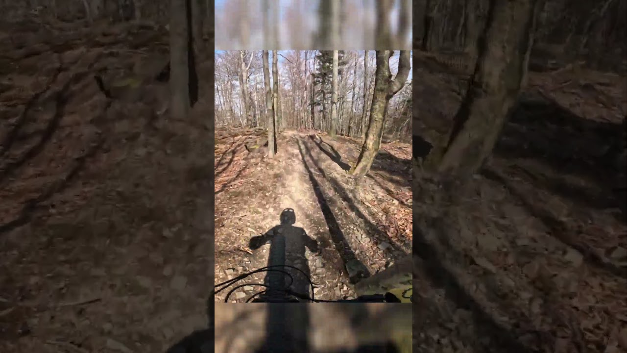 HOW DID I SURVIVE THAT DROP?! 😅 #mtb #downhill #adrenaline