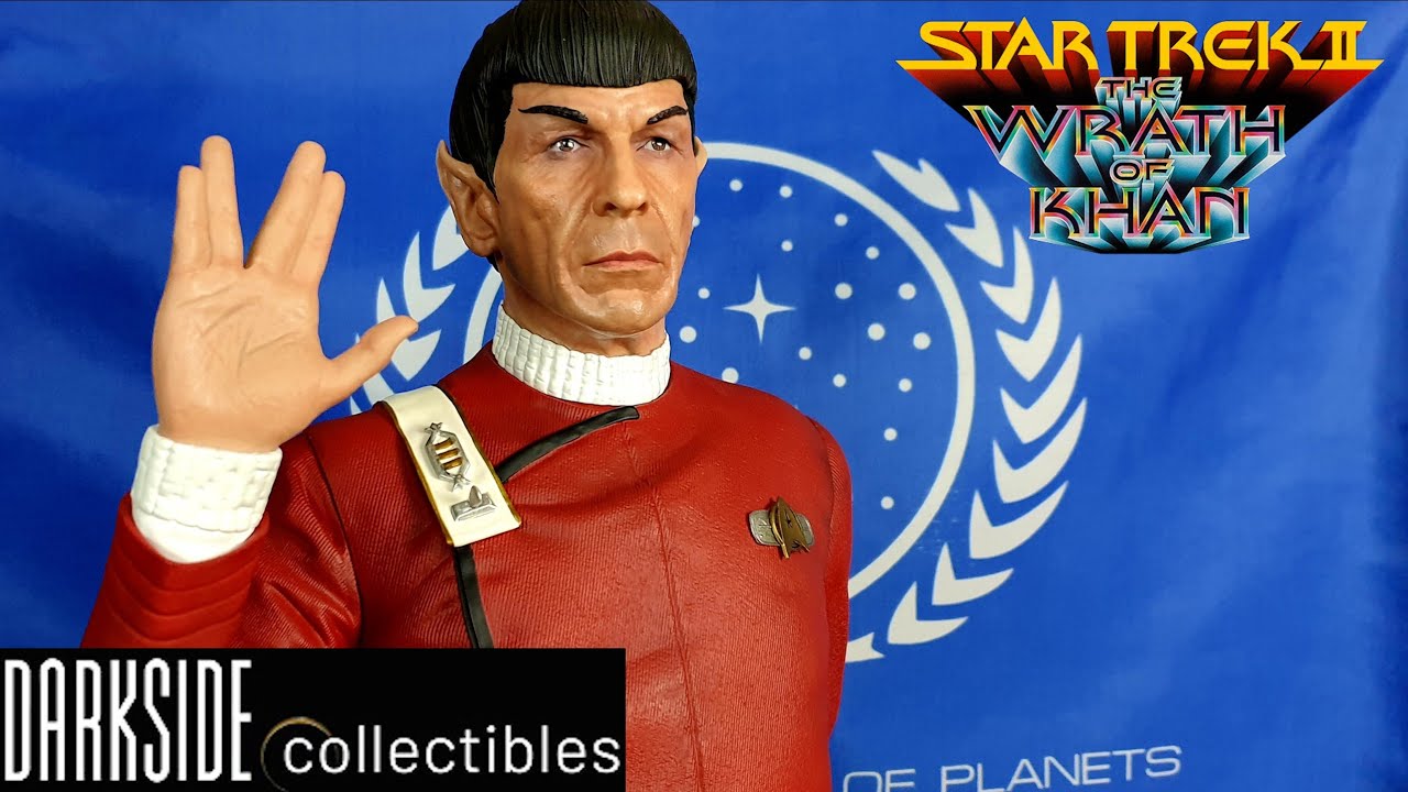 Star Trek 2 Wrath of Khan Spock Statue by Darkside Collectibles