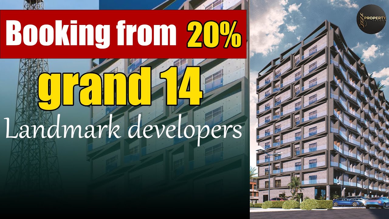 Booking from 20% in Down Town Commercial Bahria Town, Lahore | Landmark Developers |
