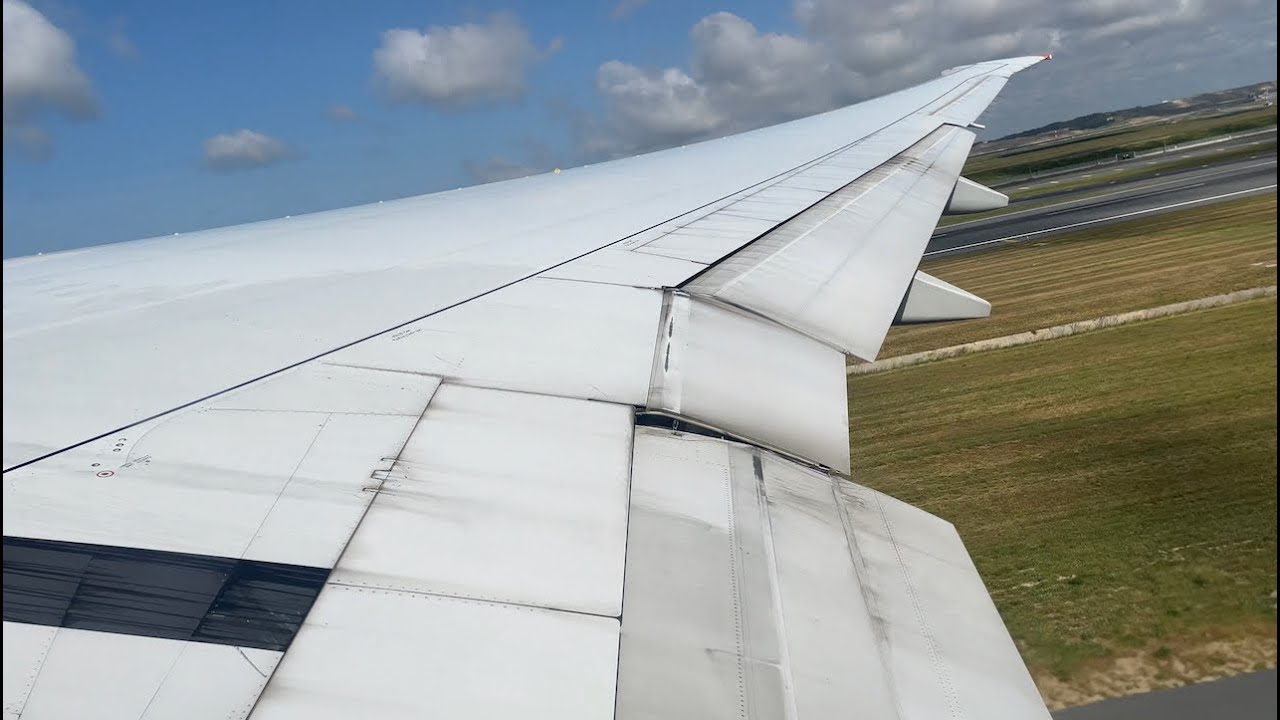 Аэрофлот • Boeing 777-300ER • RA-73146 • Потрясающий запуск двигателей и взлет и Стамбула