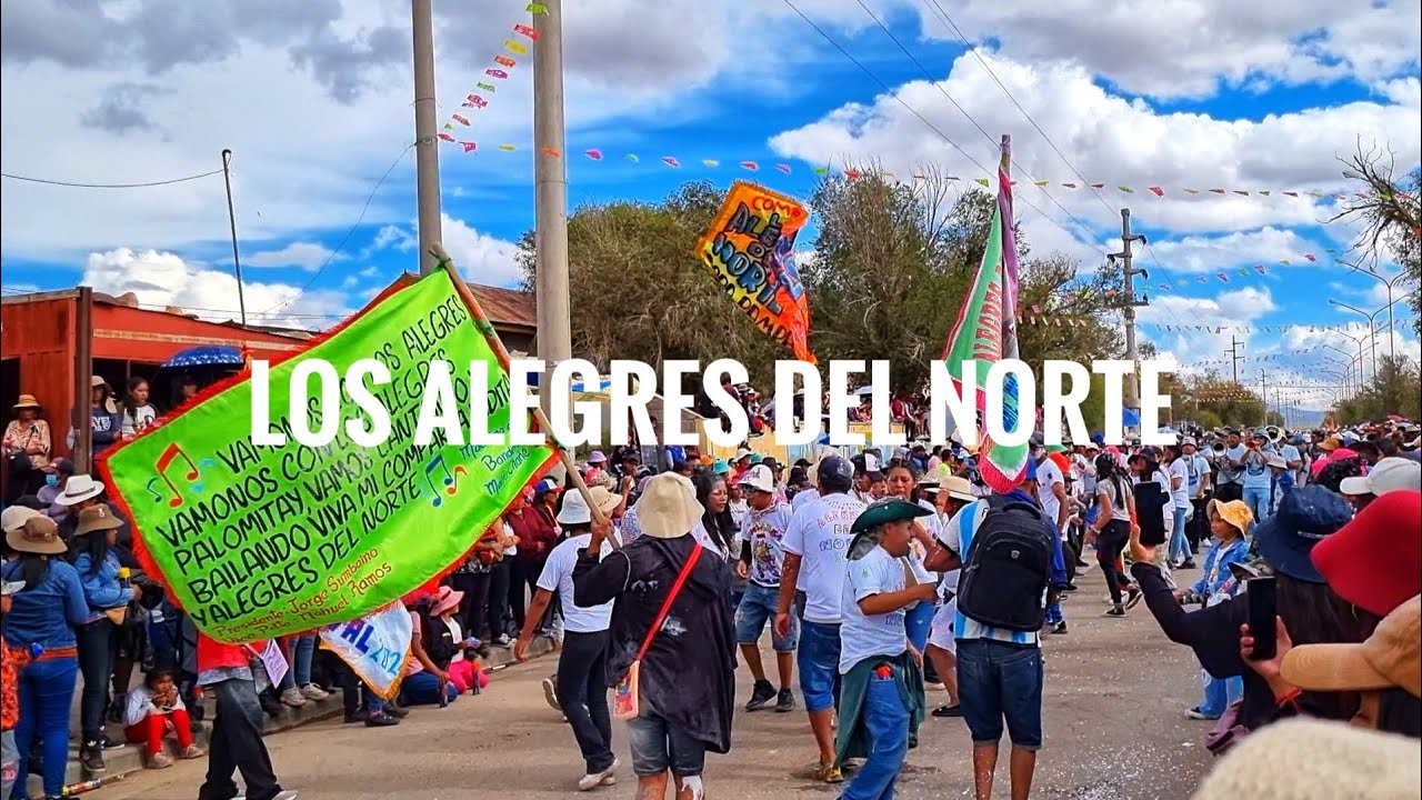 COMPARSA LOS ALEGRES DEL NORTE CARNAVAL 2024✔️ | ABRA PAMPA (JUJUY)