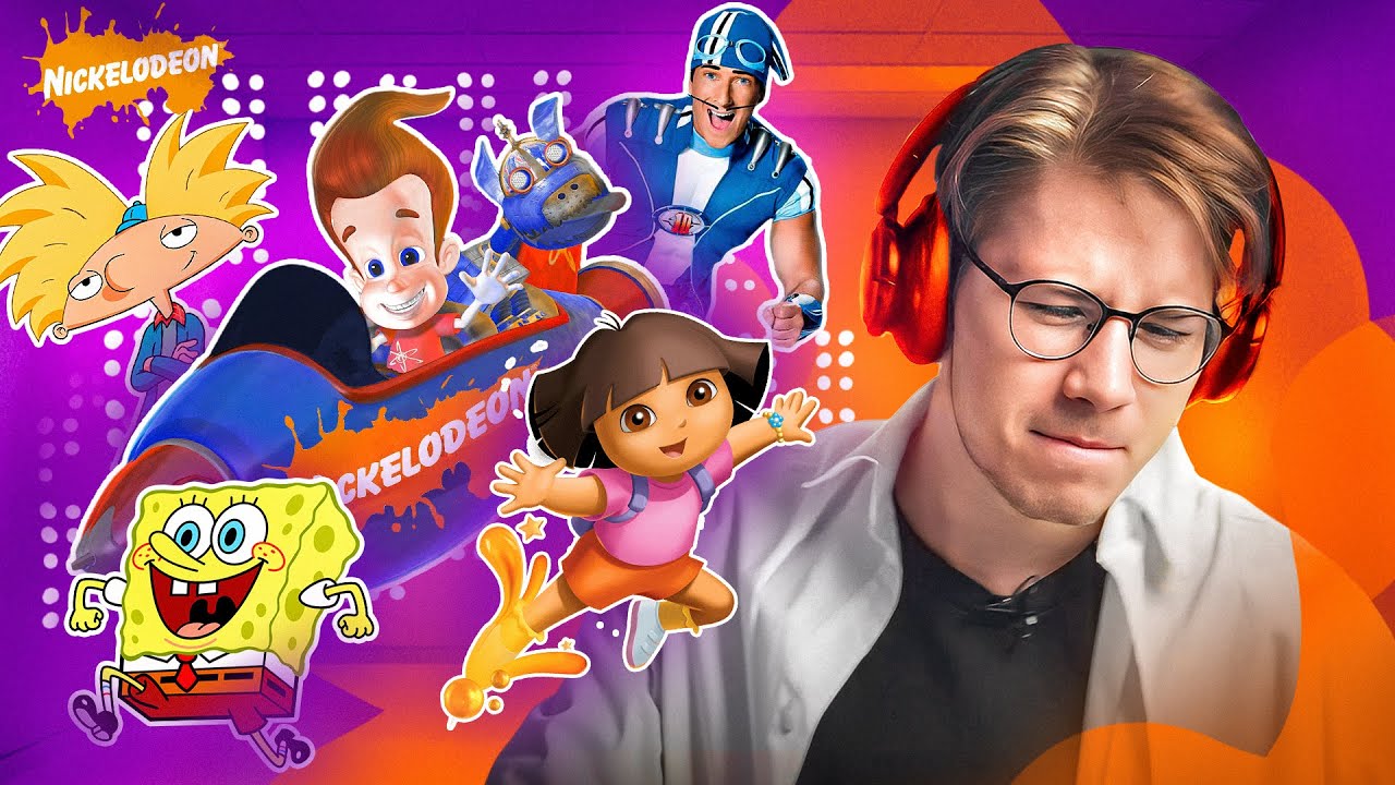 Оцениваем Заставки Мультиков Nickelodeon из Детства