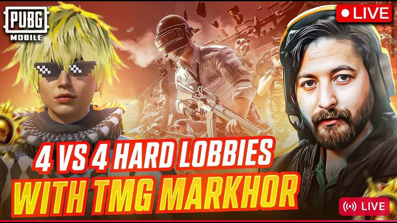 ULTIMATE ROYAL 4v4 HARD ARABI LOBBIES | TMG VENOM LIVE |