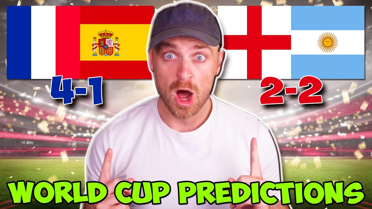 France vs Spain & England vs Argentina! | WORLD CUP SEMI FINAL PREDICTIONS & BEST BETS/PICKS!