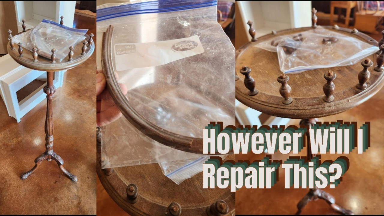Broken Plant Stand Repair