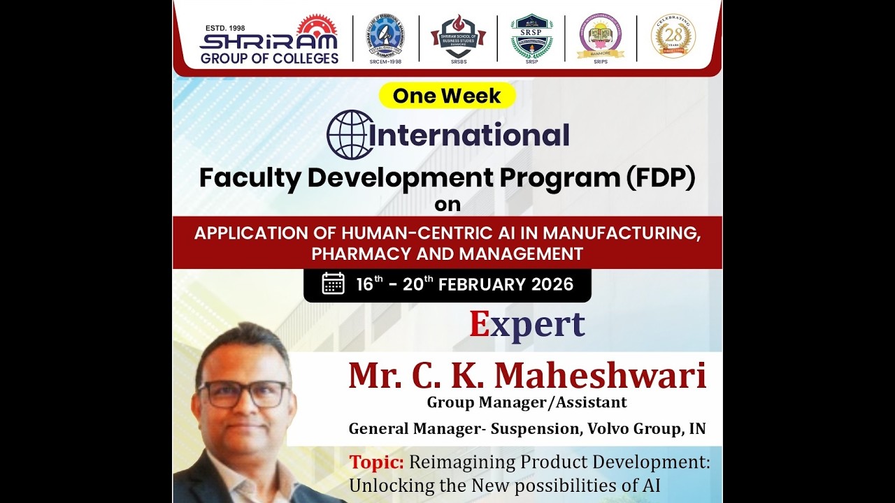 Reimagining Product Development: Unlocking the New Possibilities of AI | IFDP-HCAMPM 2026