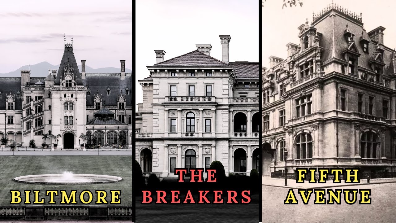 4 Hours of The Most Expensive Gilded Age Mansions Ever Built