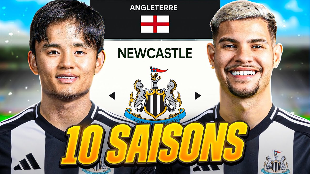 10 SAISONS AVEC NEWCASTLE !