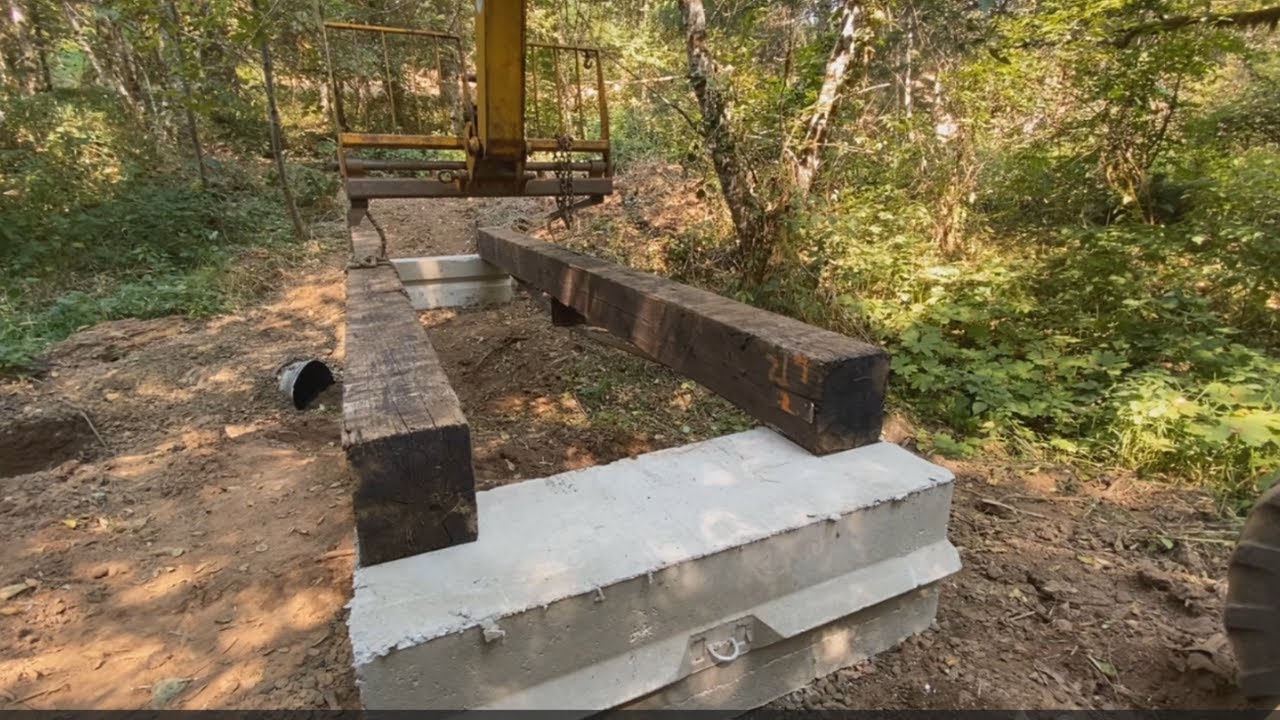 Backyard Bridge Build part 1 of 2