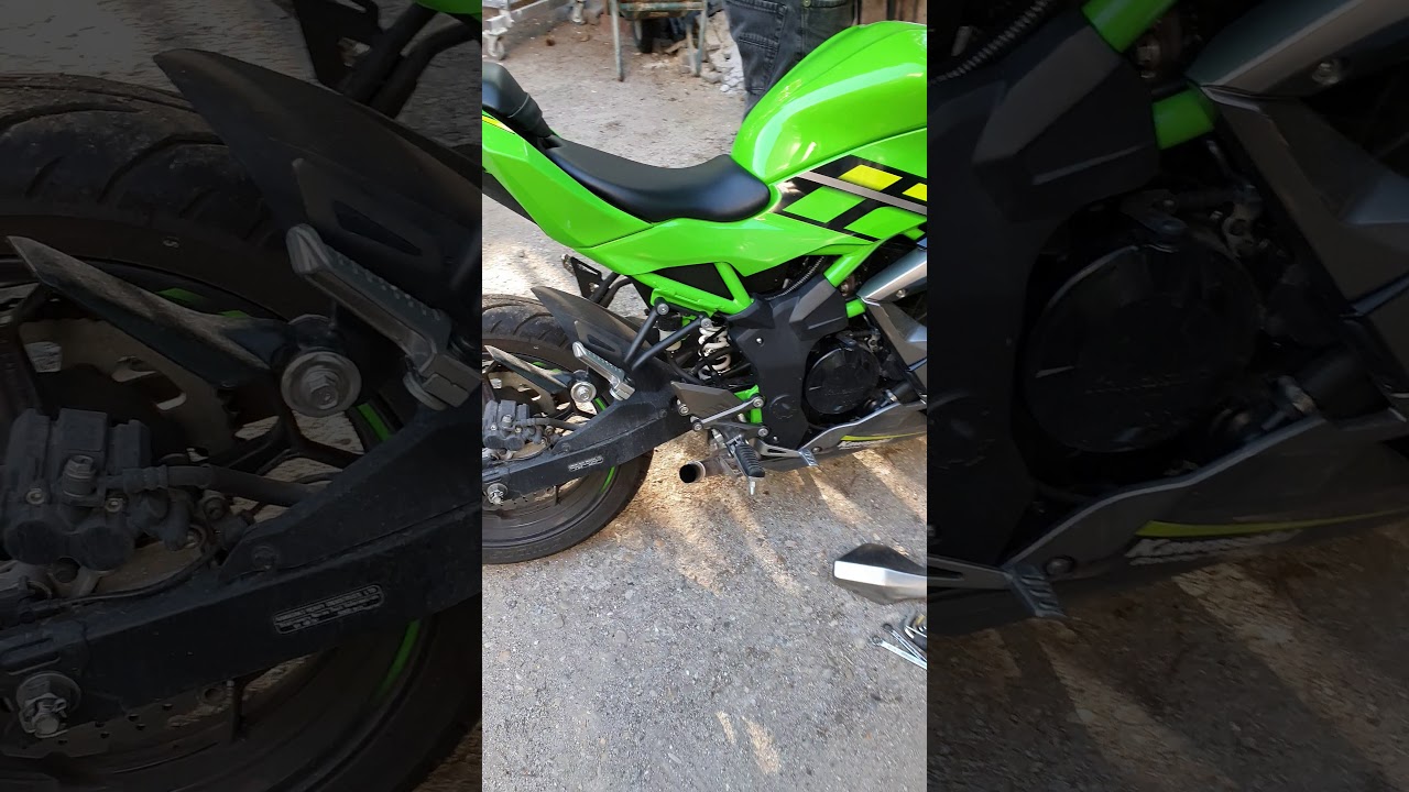 Kawasaki Ninja 125 NO exhaust