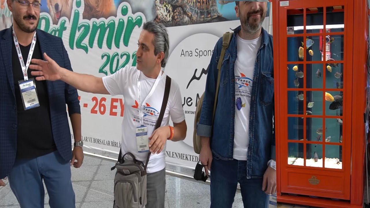 BÖYLE FUAR OLMAZ DEDİK MALAWİ İZMİR'e GİTTİK, akvaryum balıkları