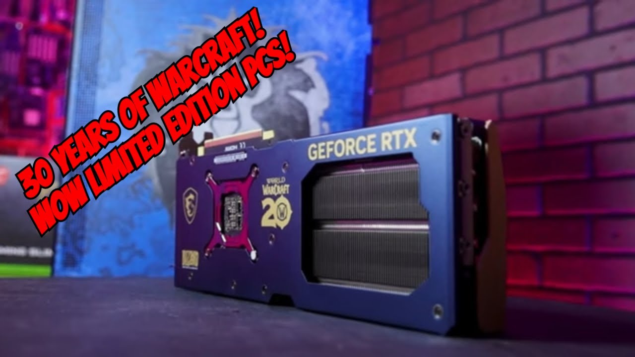 WARCRAFT FANS Rejoice! WoW 20 Year Anniversary Custom PCs Are Here!