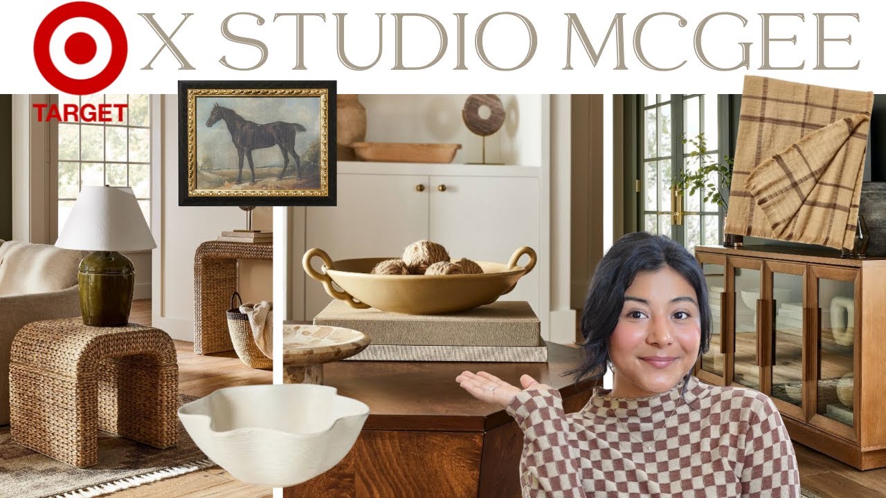 TARGET X STUDIO MCGEE NEWEST COLLECTION || FALL 2023 COLLECTION || NEUTRAL DECOR MUST HAVES