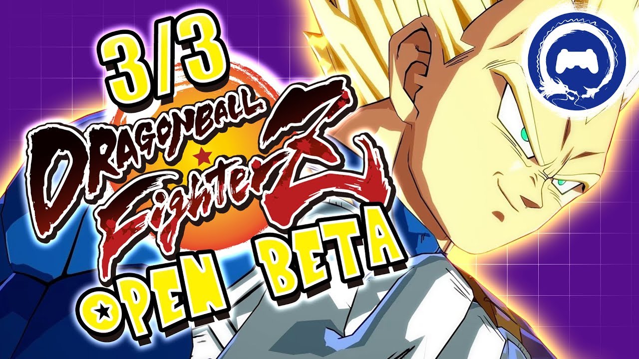 Dragon Ball FighterZ Open Beta Gameplay (3/3) | Stream Four Star