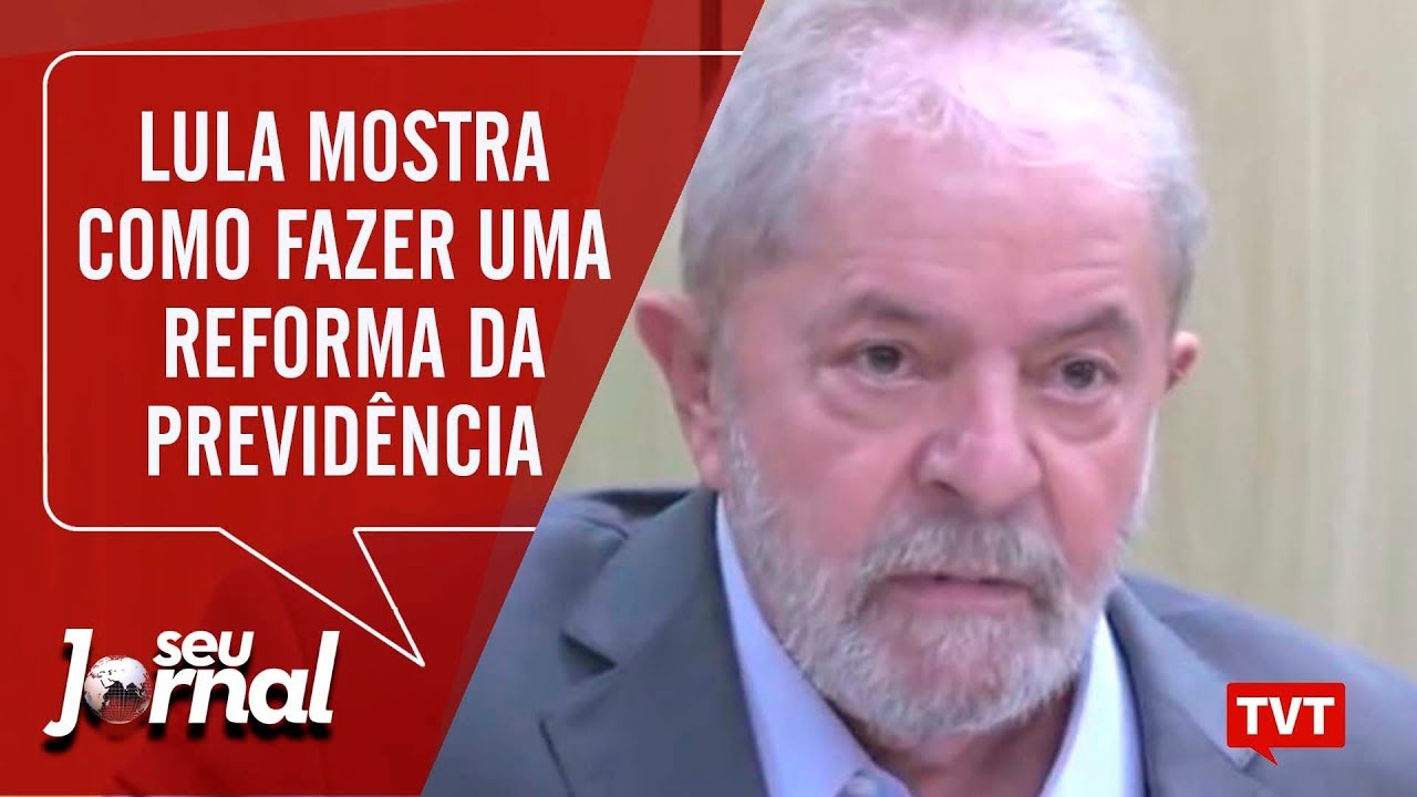 Lula mostra como fazer uma verdadeira reforma da Previdência