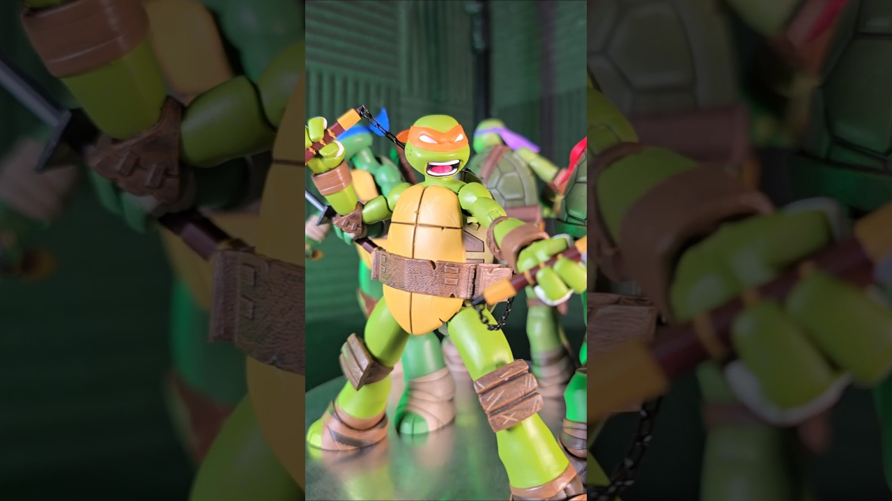 🎶 Here we go, it's the lean green ninja team! 🎶