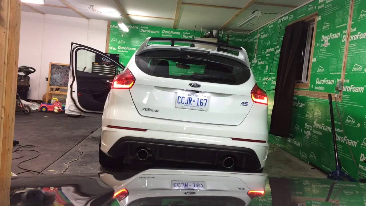 2017 Focus RS Stock exhaust sound