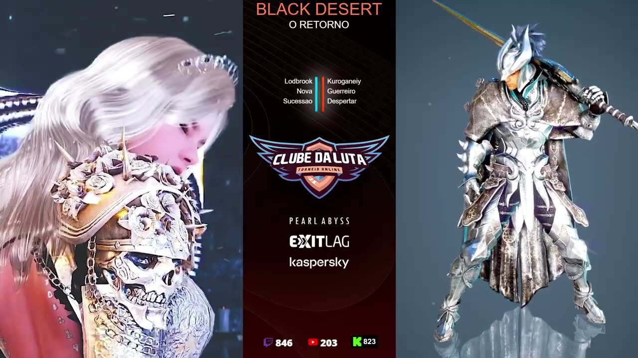BLACK DESERT PVP - LodBrook (Nova Sucession) Vs. Kuroganeiy (Warrior)