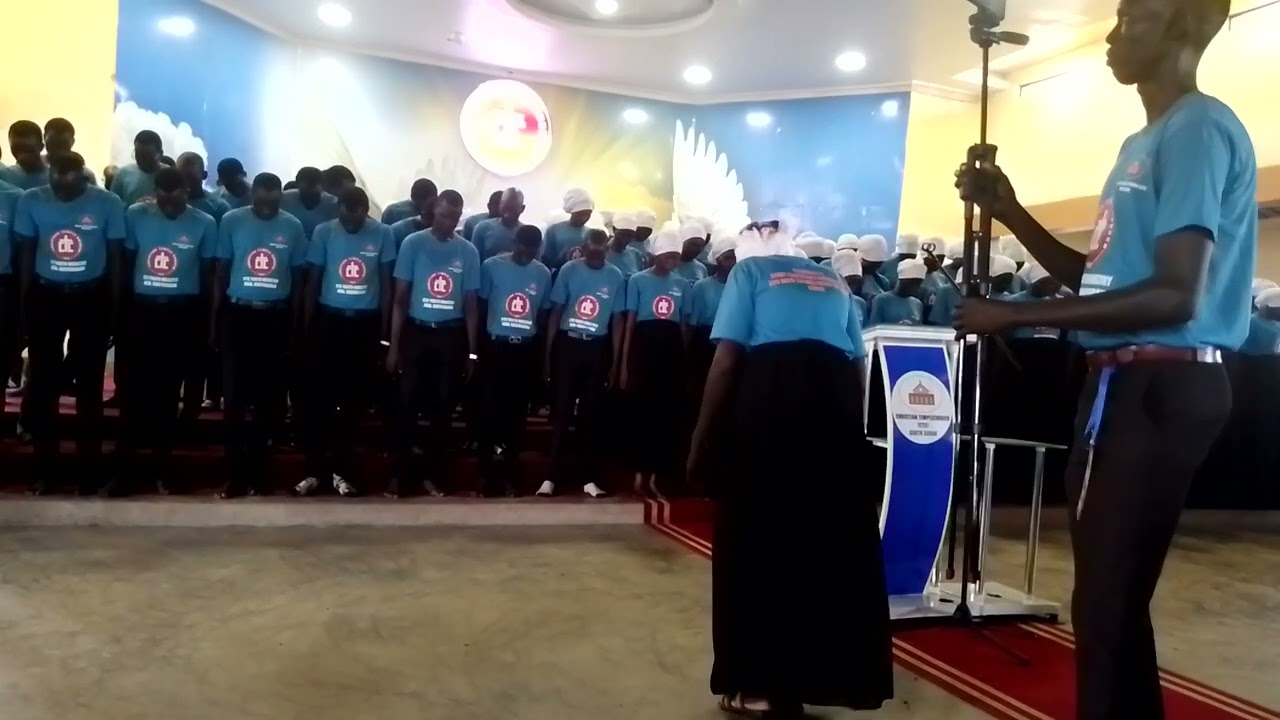Christian Temple Church -CTC Choirs in PoC IDPs Camp, Juba #southsudan #junubaidmedia
