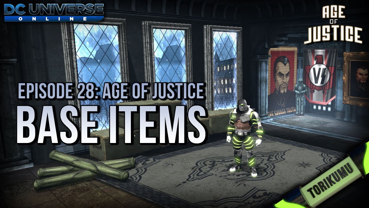 DCUO Episode 28: Base Items