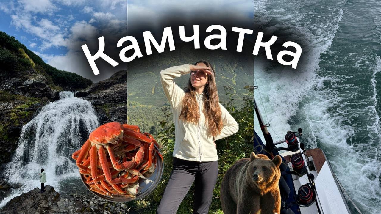 Камчатка осень 2025 - горы, океан, крабы, медведи