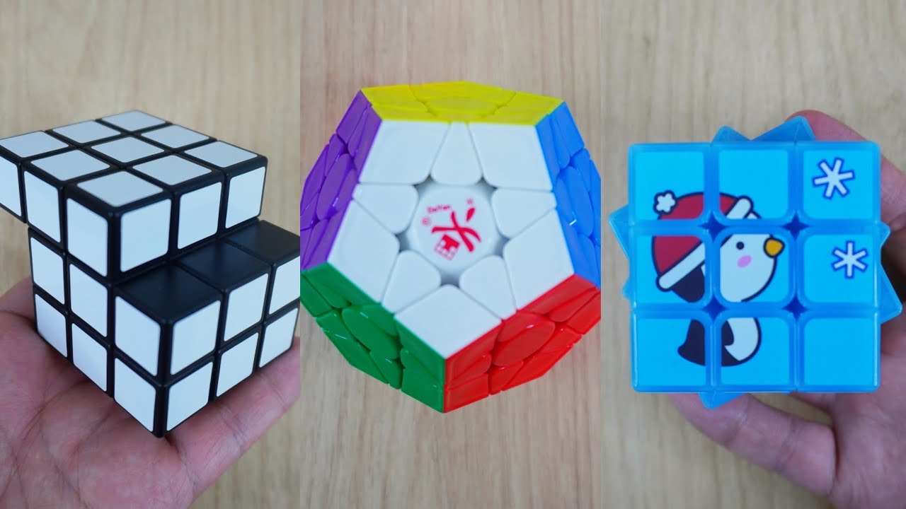 MEGAMINX M PRO | BLANKER CUBE | CHRISTMAS CUBE | SpeedcubeShop.com ❄️