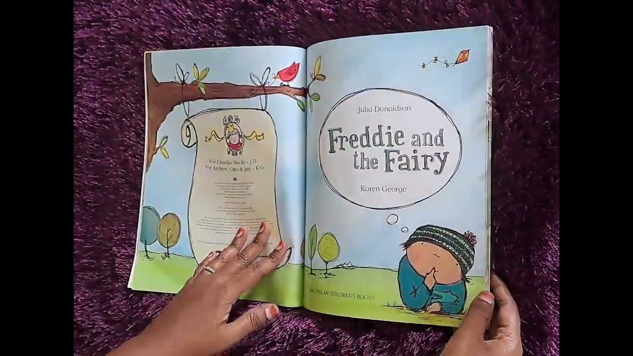Freddie And The Fairy-₹90-Used Book #prelovedbooks #usedbooks #kidsbooks #juliadonaldson #storybook