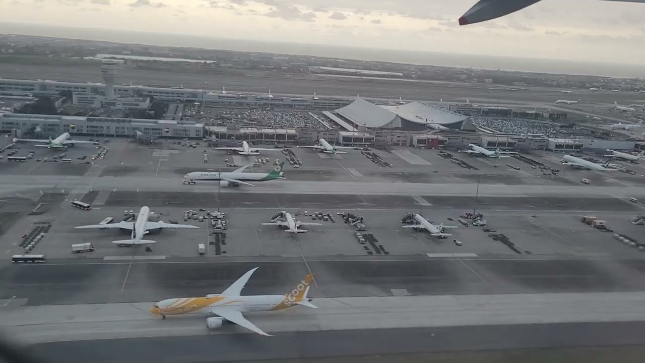 IT210臺灣桃園國際機場〈臺北－桃園機場〉起飛｜Taking off from TPE-Taiwan Taoyuan International Airport (TPE)