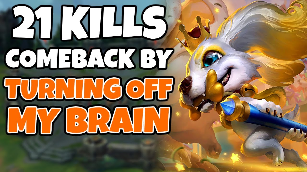 This game was lost, but then I got 21 kills... By turning my brain off | Pekin Woof | Fizz Mid