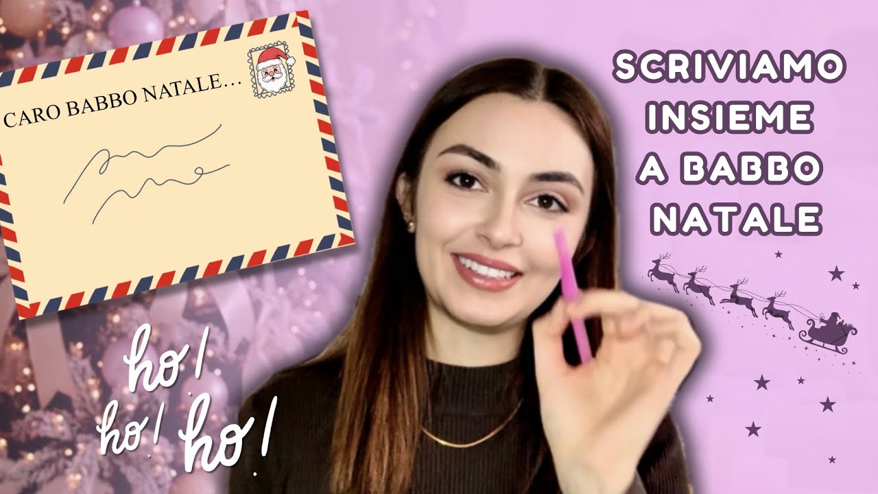 LETTERA A BABBO NATALE COME SE AVESSI 6 ANNI 🎄✨ Nostalgia Anni ‘90 + MANIPOLIAMO BABBO insieme🎅🏼📮