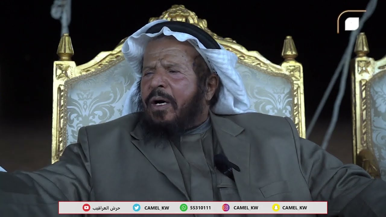 لقاء مع الشيخ  / ضحيان بن حسن المساعره بمناسبه مشاركتة بمهرجان الملك عبد العزيز للابل7