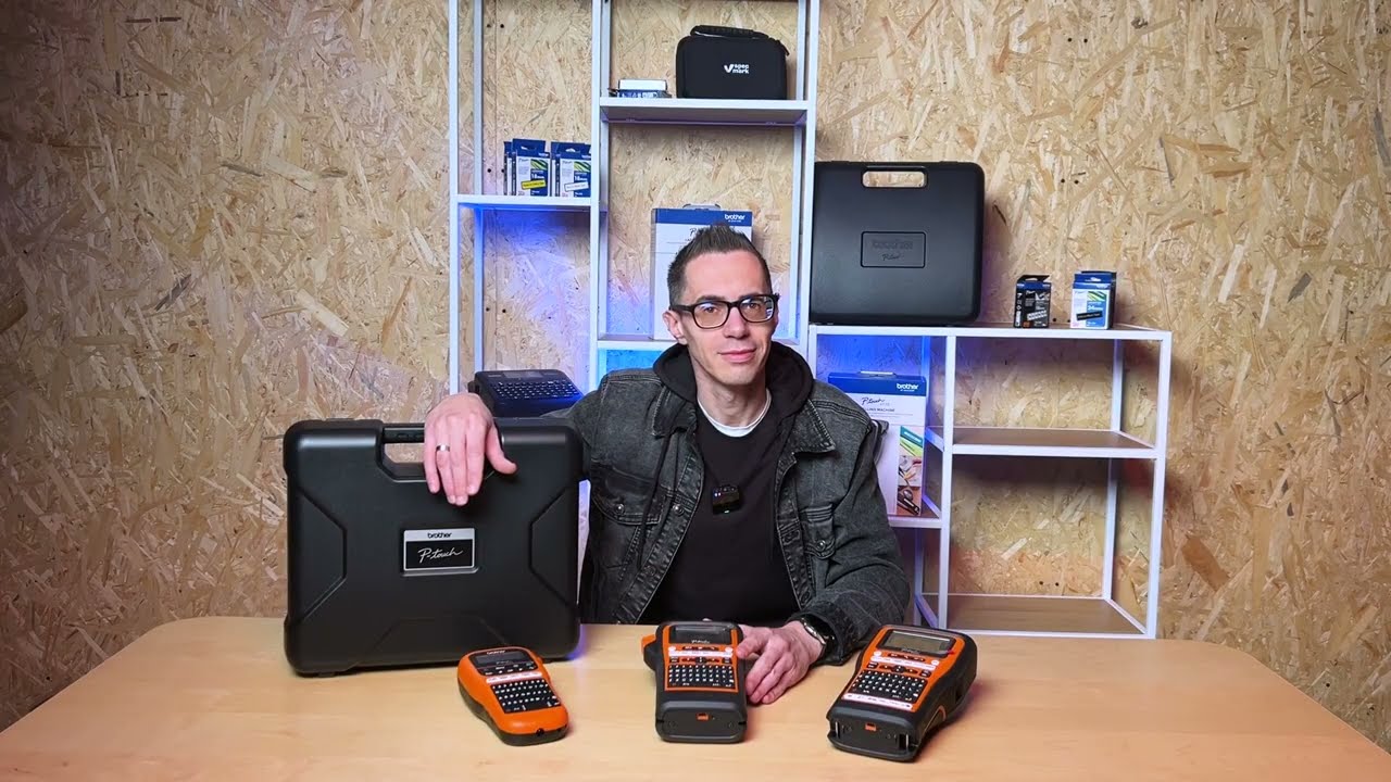 Seria drukarek etykiet Brother P-touch E - przegląd modeli