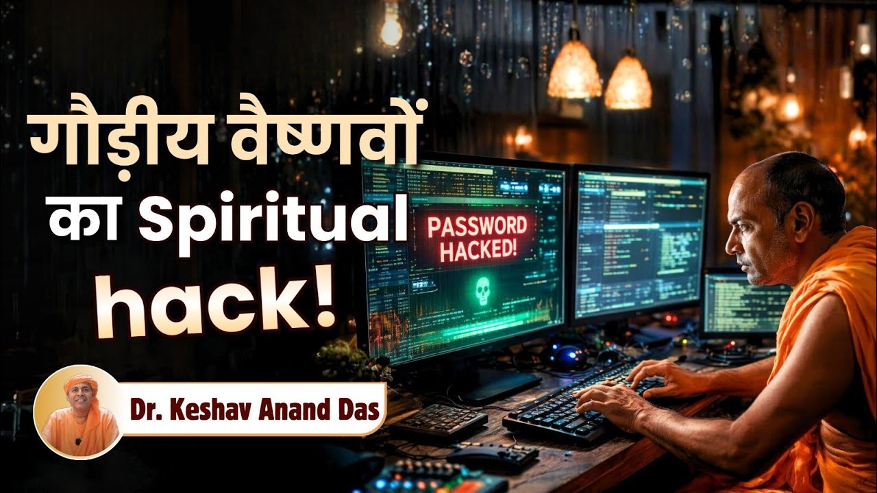 गौड़ीय वैष्णवों का spiritual hack! || शिक्षाष्टकम 5 || Dr. Keshav Anand Das 