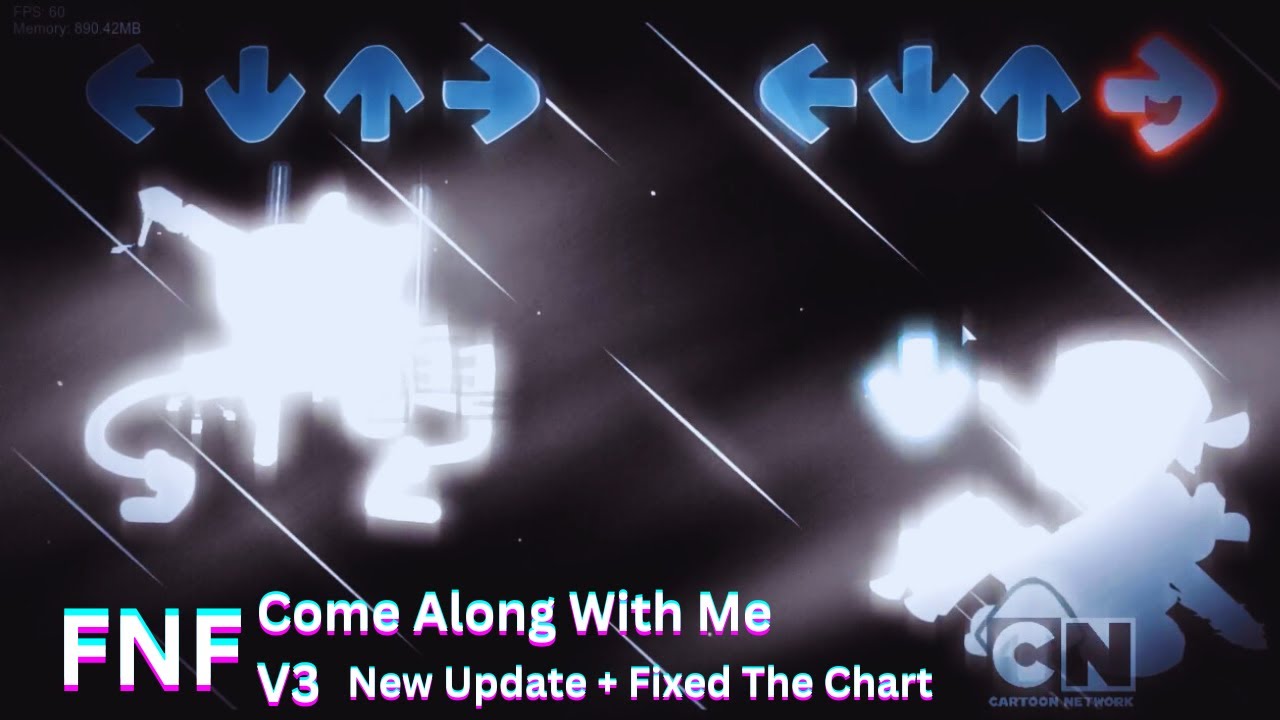 FNF Come Along With Me V3 New Update + Fixed The Chart (Video Updated Check Description To About)