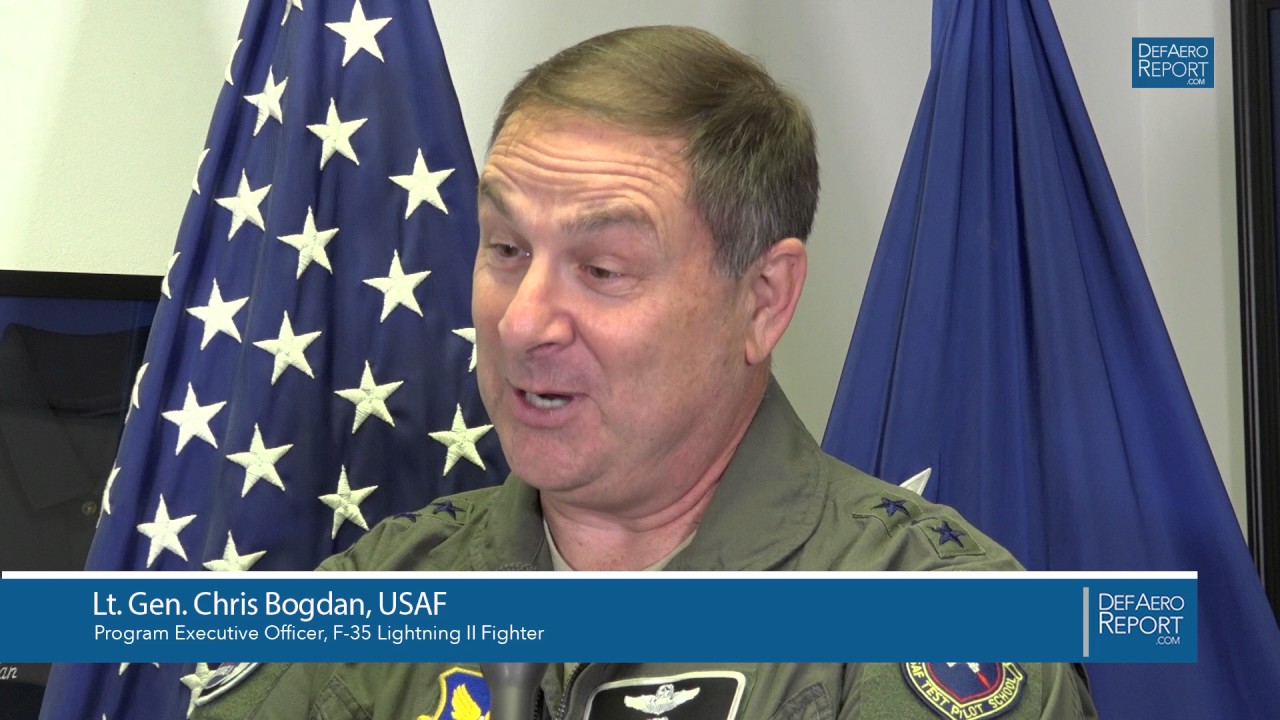 F-35 Fighter PEO Bogdan on Program Wins, Warning Bells, Fighting Obsolescence