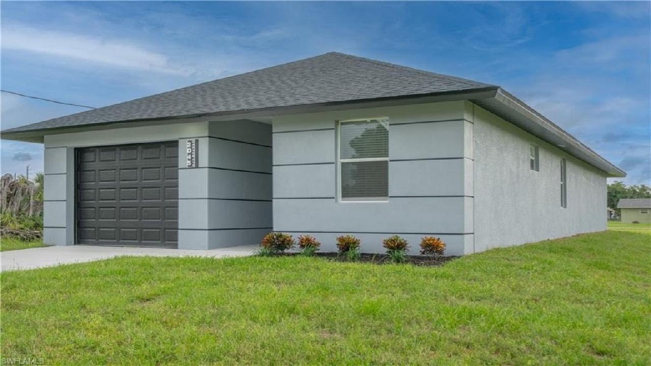 Fort Myers Fl New Costruction Homes for Sale | 4 Bedrooms 3 Baths | CARVER PARK | $339,000