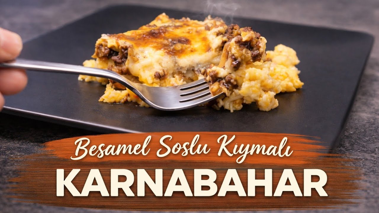 Karnabaharı Sevdirecek Fırında Beşamel Soslu Karnabahar | Oven-Baked Béchamel Cauliflower
