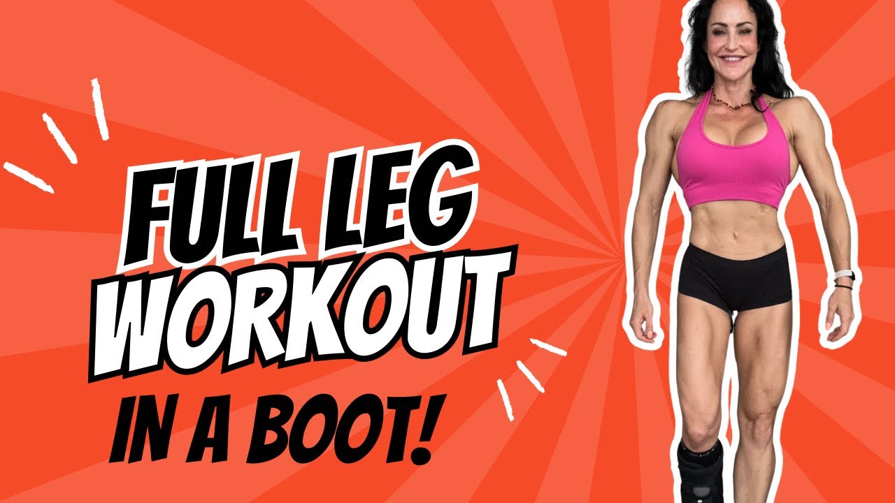 Training through Injury | Full Leg Workout | Non-Bearing & Partial Weight Bearing