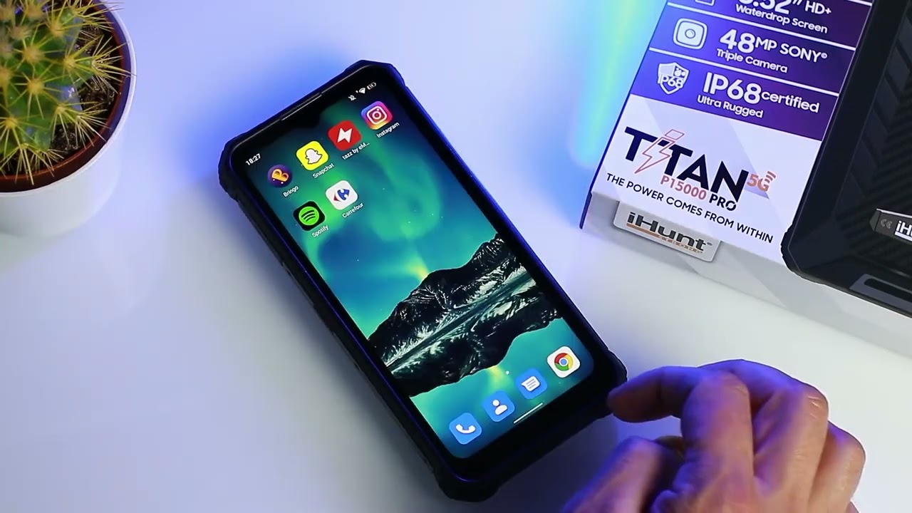 8GB RAM, 7nm, 5G, 15600mAh, iHunt P15000 PRO