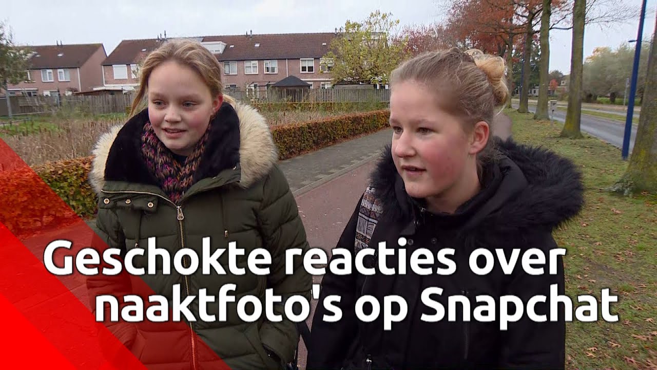 In Veghel circuleren naaktfoto's van leerlingen via Snapchat, ouders zijn per brief gewaarschuwd.