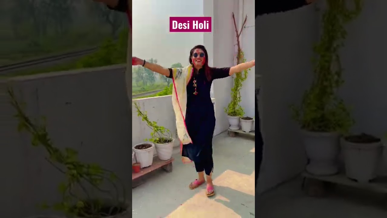 Desi Holi | #shorts #ytshorts