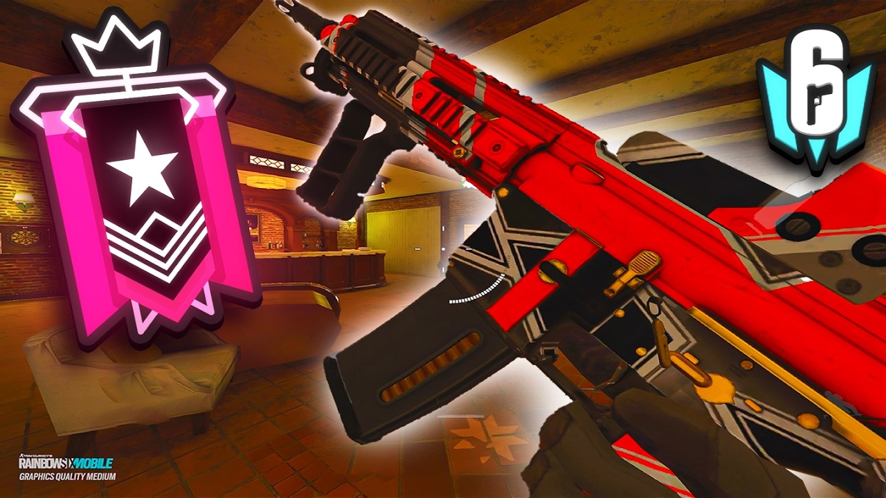 Вот как выглядят 100 часов игры в Rainbow Six Mobile 🔥