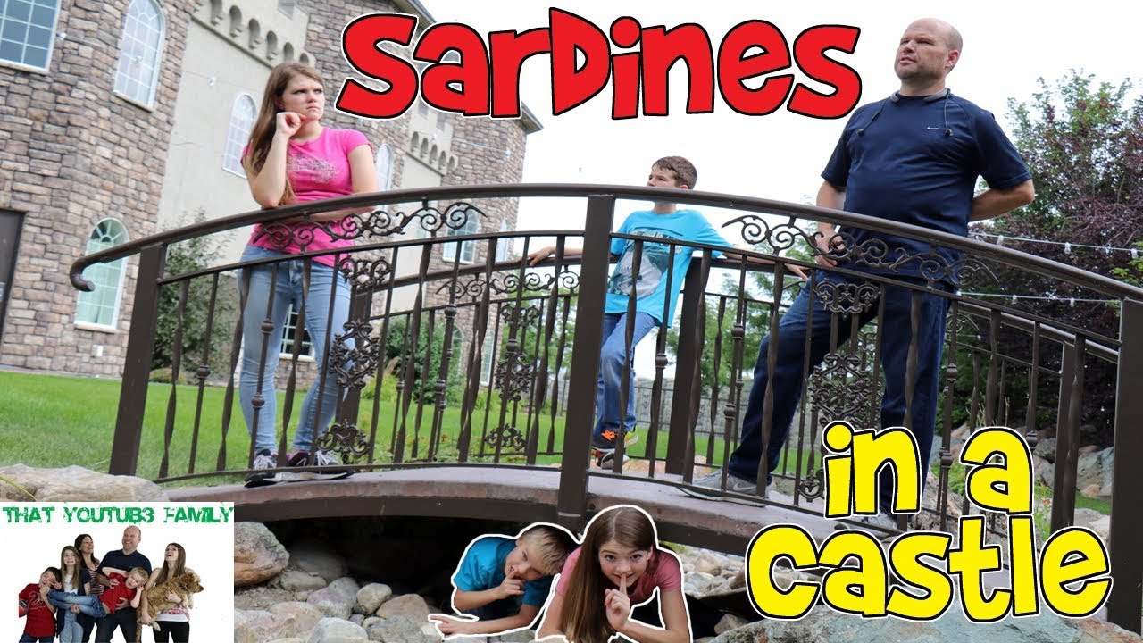 SARDiNES Hide And Seek IN A Cinderella CASTLE / That YouTub3 Family Family Channel