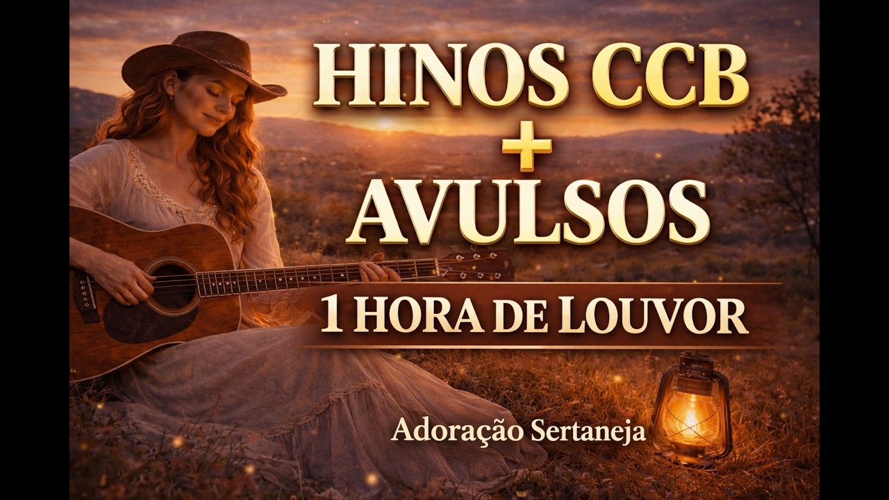 Hinos CCB + Louvores Avulsos | Coletânea 1 Hora de Adoração Sertaneja
